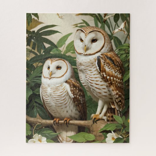 owl jigsaw puzzle ジグソーパズル (縦)