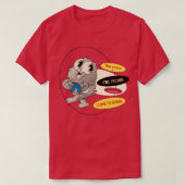 Owl Jolson I Love to SingaTShirt Tシャツ (デザイン正面)