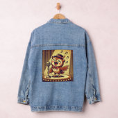 Owl Jolson - Jazz Singing Owl デニムジャケット (ハンガー)