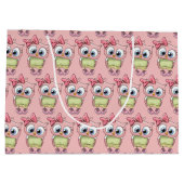 Owl Large Gift Bag ラージペーパーバッグ (裏面)