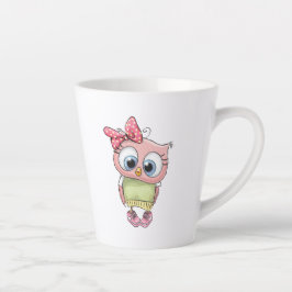 Owl Latte Mug カフェラテマグ