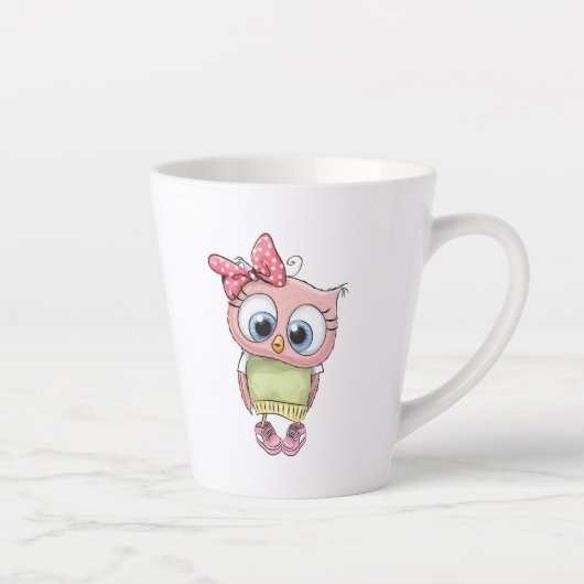 Owl Latte Mug カフェラテマグ (右)