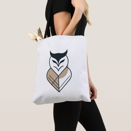 OWL logo geometric design  トートバッグ (クローズアップ)