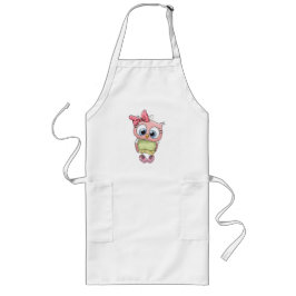 Owl Long Apron ロングエプロン