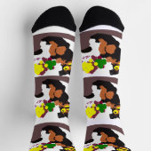 Owl love kind ソックス (上部)