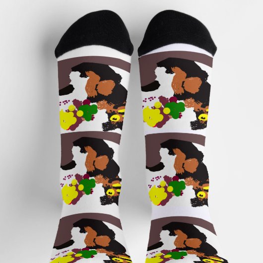 Owl love kind ソックス (上部)