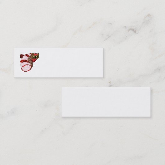 Owl Mini名刺 スキニー名刺 (正面/裏面)