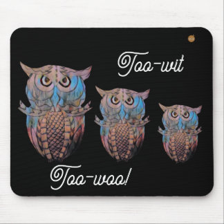 Owl mouse-mat. マウスパッド