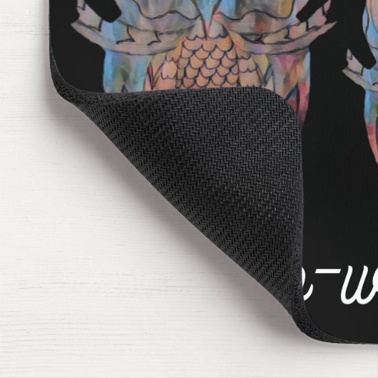 Owl Mousemat マウスパッド (コーナー)