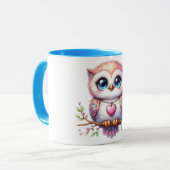 Owl mug マグカップ (正面左)
