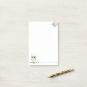 Owl Notes ポストイット (デスク上)
