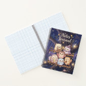 Owl Notes Journal ノートブック (内部)