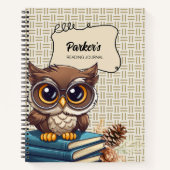 Owl Personalの読Journal ノートブック (正面)