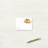 Owl Personalize Post-it®メモ ポストイット (デスク上)