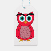 Owl Photo Print ギフトタグ (裏面)