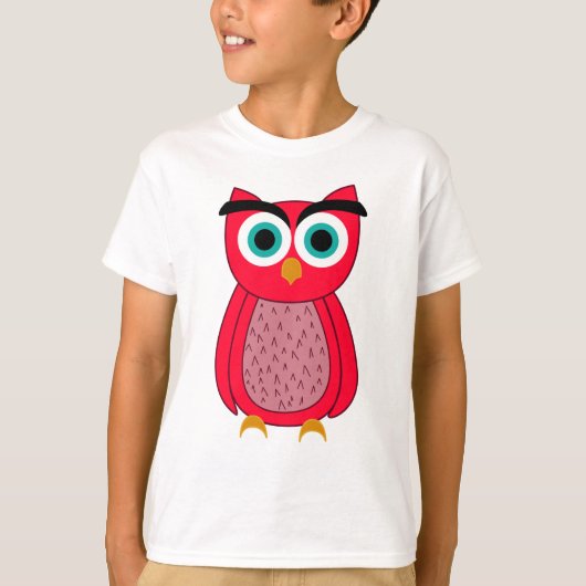 Owl Photo Print Tシャツ (正面)
