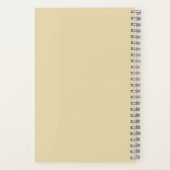 Owl Print Notebook ノートブック (裏面)