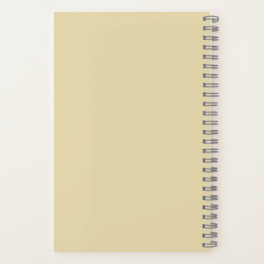 Owl Print Notebook ノートブック (裏面)