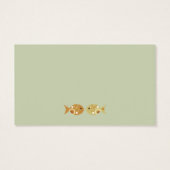 Owl & Pussycat Storybook's 結婚 (Blue and Brown) (裏面)