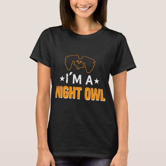Owl quote gift for owl lovers tシャツ (正面)