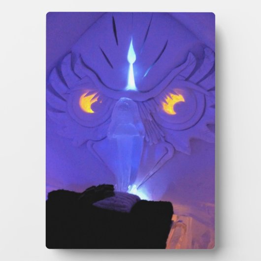 Owl Room, Hotel de Glace，ケベック，カナダ フォトプラーク (正面)
