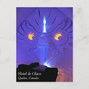 Owl Room, Hotel de Glace,ケベック,カナダ ポストカード