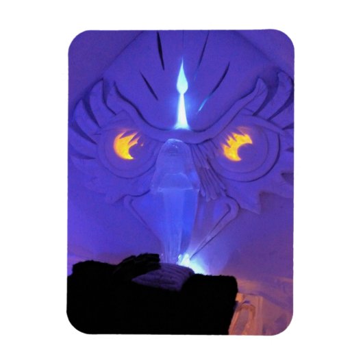 Owl Room, Hotel de Glace,ケベック,カナダ マグネット (縦)