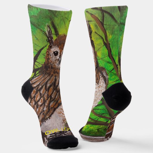 Owl Socks ソックス (傾斜あり)