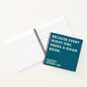 Owl Squareノートブック ノートブック (内部)