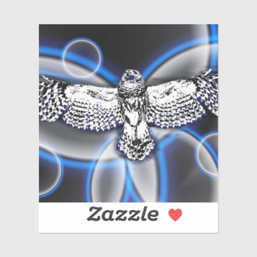 Owl Sticker シール (シート)
