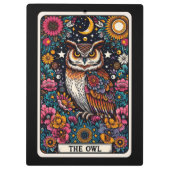 Owl Tarot Card – Mystical Wisdom クリップボード (裏面)