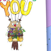 OWL THANK YOUポストカード（ニコールジャネス） ポストカード