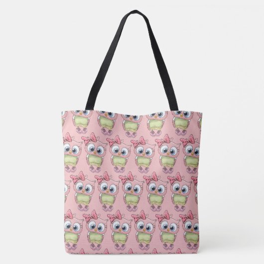 Owl Tote Bag トートバッグ (裏面)