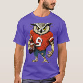 Owl Touchdown American Tシャツ (正面)