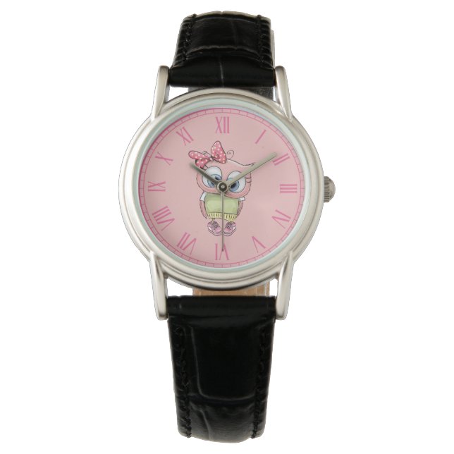 Owl Watch 腕時計 (正面)