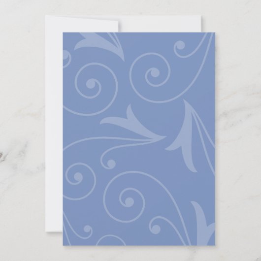 Owl wedding Invi 招待状 (裏面)