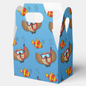 Owl with Snorkel Mask and Tropical Fish フェイバーボックス (オープン)