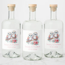 Owl Woodland Boho Rustic Country Wedding