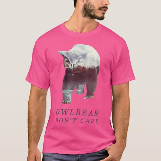Owlbearは気に Tシャツ (正面)