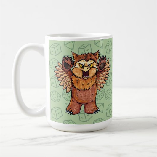 Owlbear コーヒーマグカップ (左)