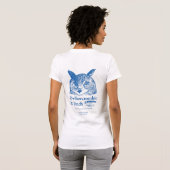 Owlbercrombie及びフィンチ Tシャツ (裏面フル)