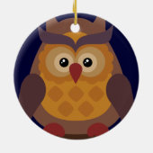Owlie セラミックオーナメント (裏面)
