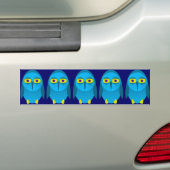 Owlish bumbersticker バンパーステッカー (車上)
