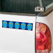 Owlish bumbersticker バンパーステッカー (トラック上)
