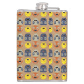 owlsパターン フラスク (裏面)