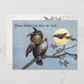 Owlsビクトリアンはがき ポストカード (正面/裏面)