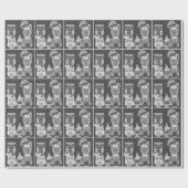 Owlsラッ祝ピング紙付き ラッピングペーパー (フラット)