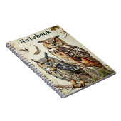 Owlsヴィンテージ ノートブック (右側)