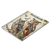 Owlsヴィンテージ ノートブック (左側)