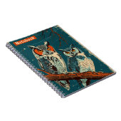 Owlsヴィンテージ ノートブック (右側)